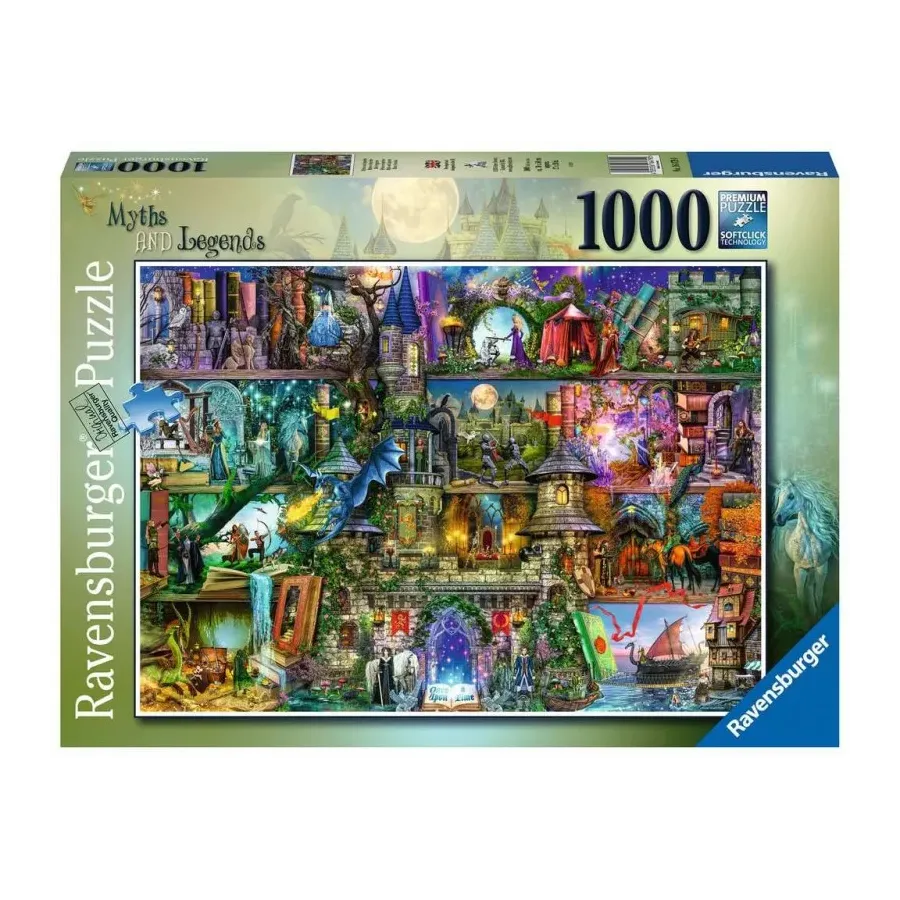 Puzzle 1000 elementów Mity i legendy