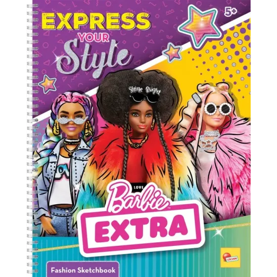 Szkicownik Barbie - Wyraź swój styl