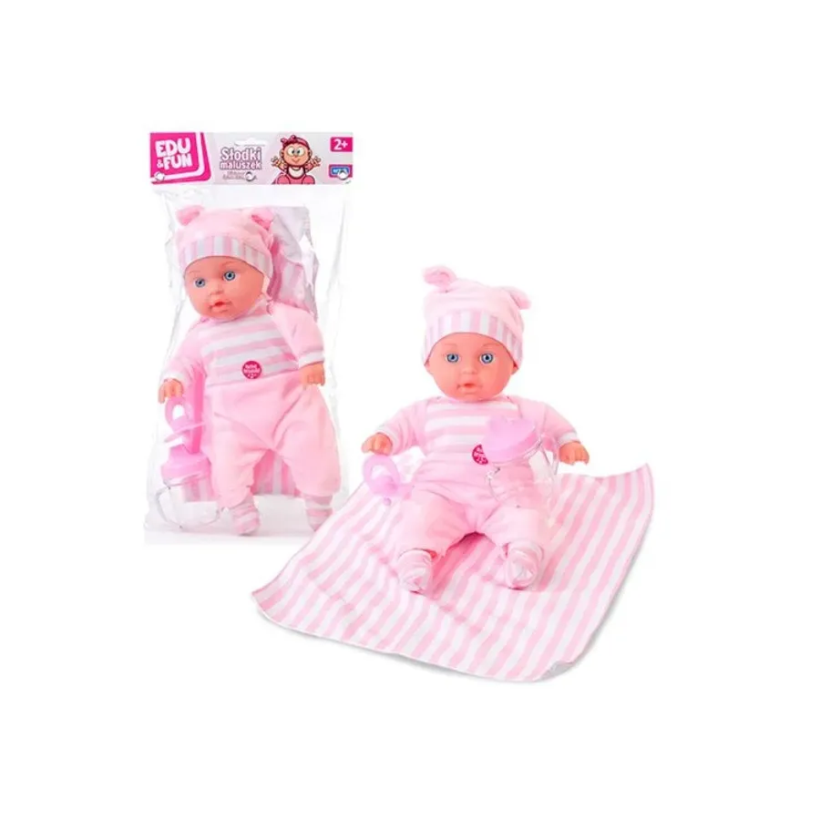 Lalka Słodki maluszek 30 cm Edu&Fun