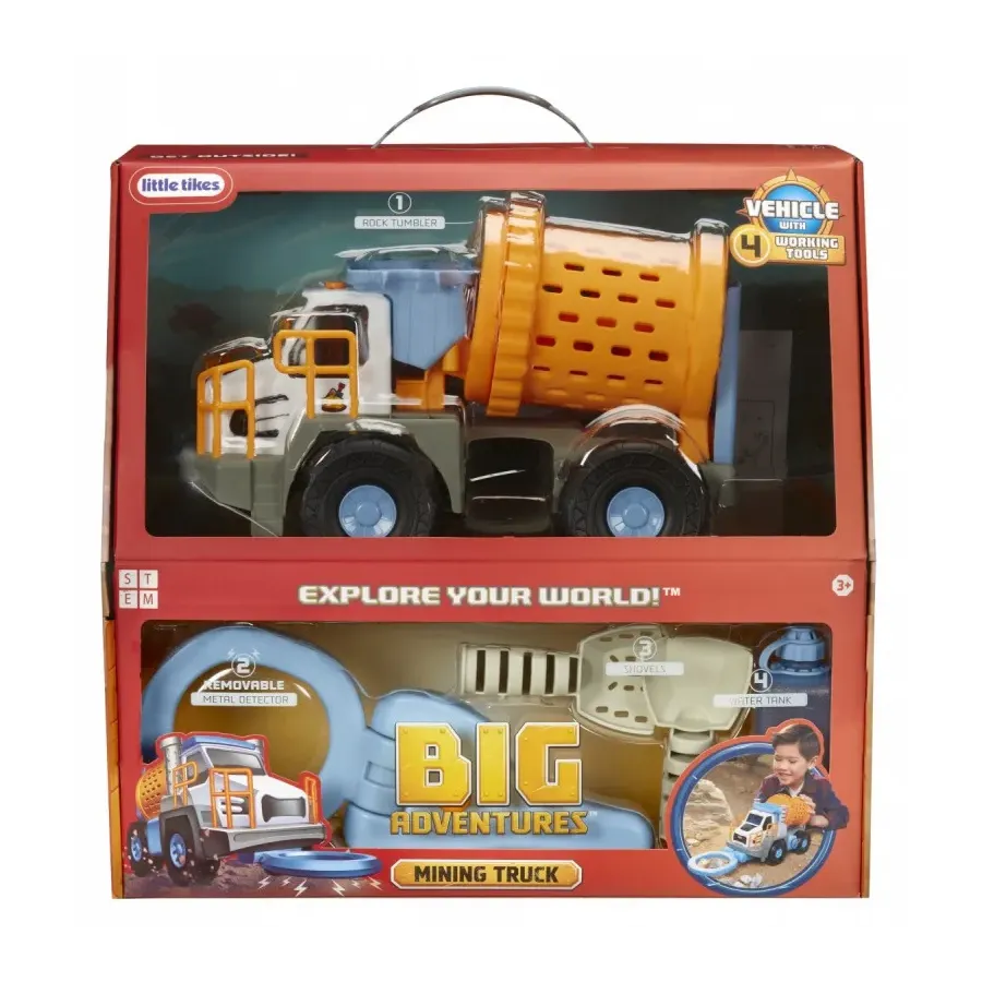 Ciężarówka górnicza Big Adventures zestaw