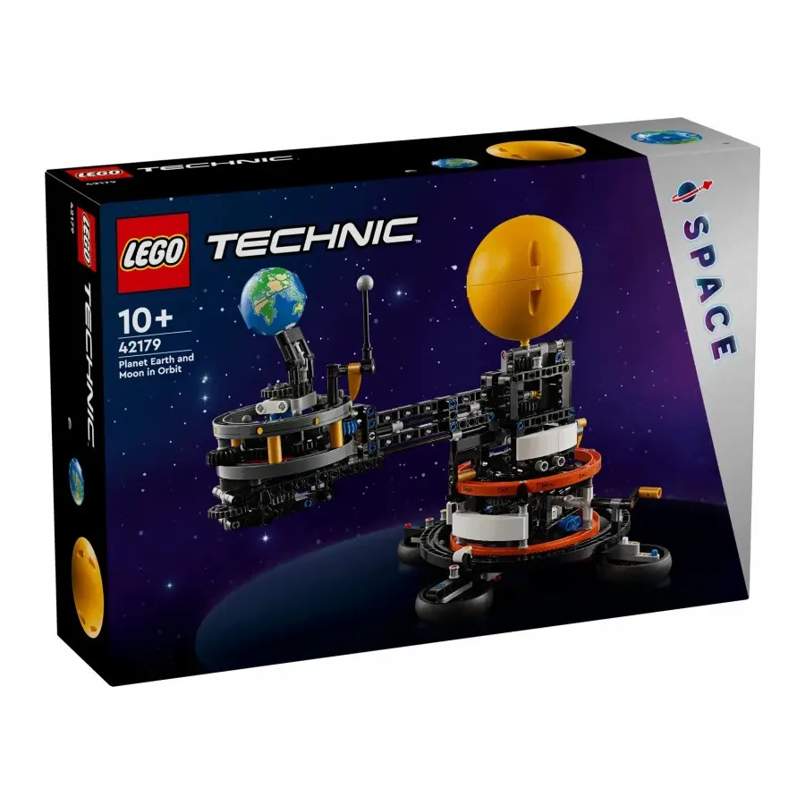 Klocki Technic 42179 Planeta Ziemia i Księżyc na orbicie
