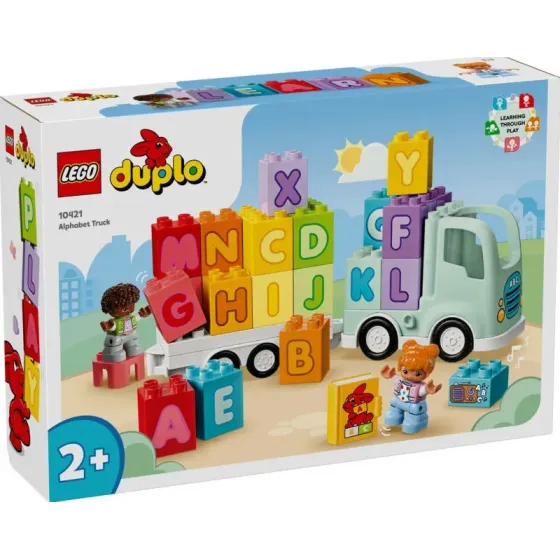 Klocki DUPLO 10421 Ciężarowka z alfabetem