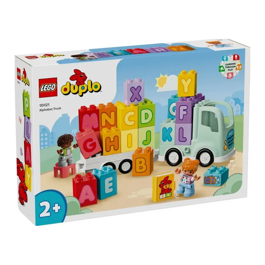 Klocki DUPLO 10421 Ciężarowka z alfabetem