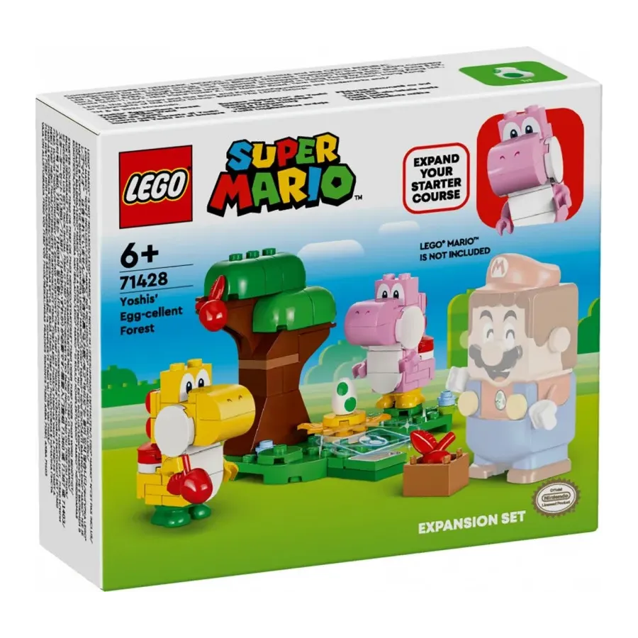 Klocki Super Mario 71428 Niezwykły las Yoshiego