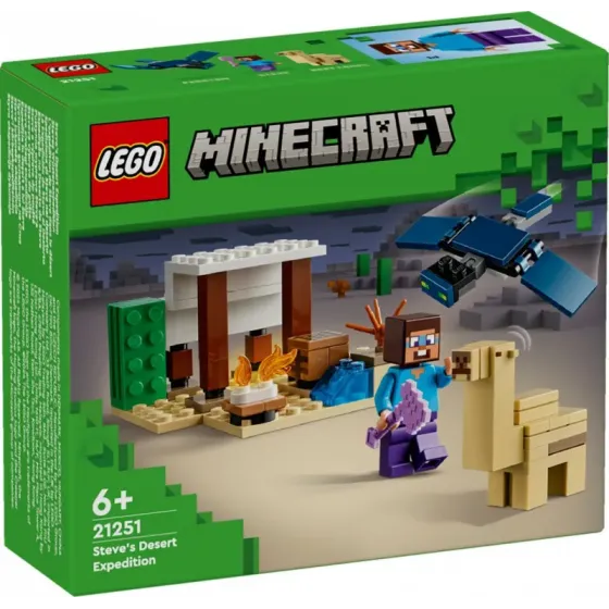 Klocki Minecraft 21251 Pustynna wyprawa Stevea