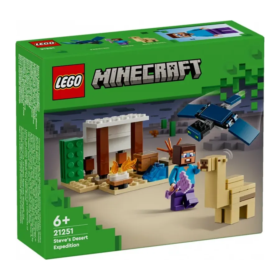 Klocki Minecraft 21251 Pustynna wyprawa Stevea