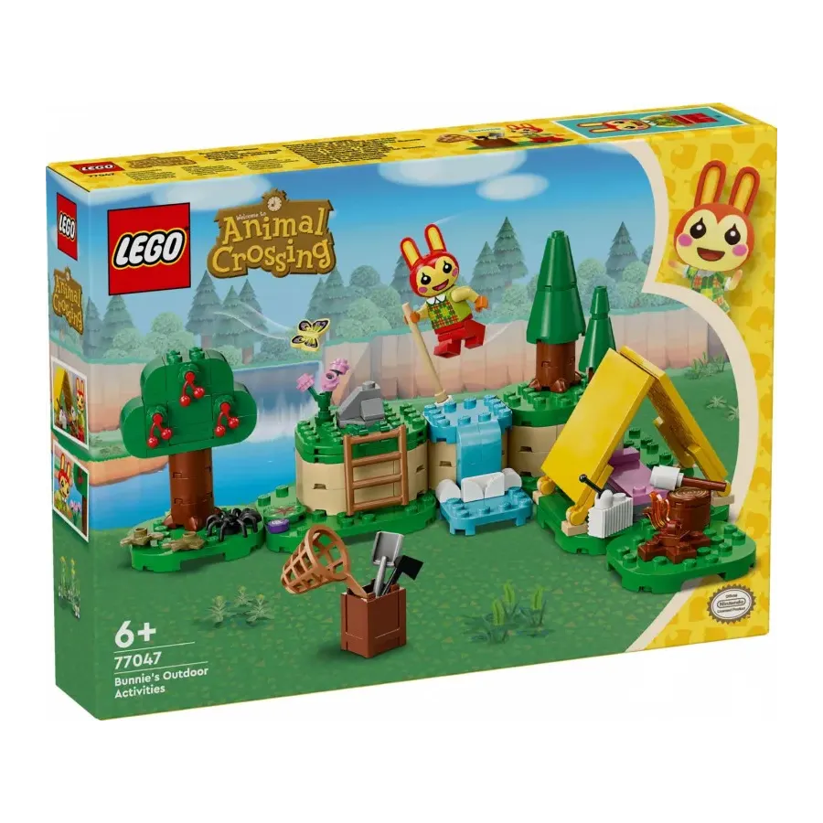Klocki Animal Crossing 77047 Zabawy na świeżym powietrzu Bunnie
