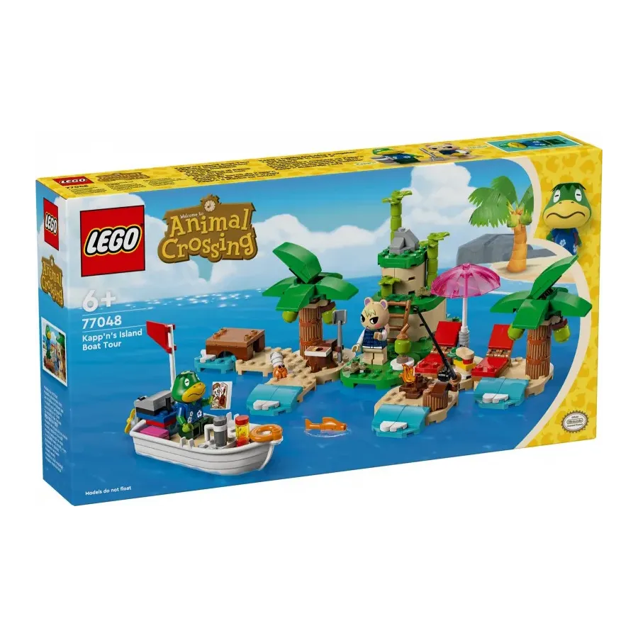 Klocki Animal Crossing 77048 Kappn i rejs dookoła wyspy