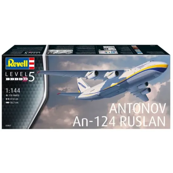 Model plastikowy Antonov AN-124 Ruslan 1/144