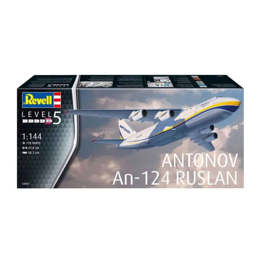 Model plastikowy Antonov AN-124 Ruslan 1/144