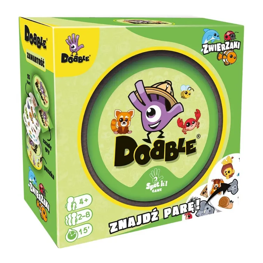Gra Dobble Zwierzaki (Eco)