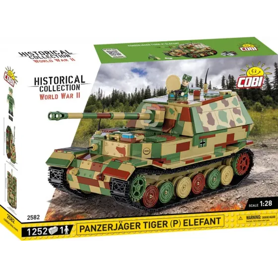 Klocki Panzerjager Tiger (P) Elefant