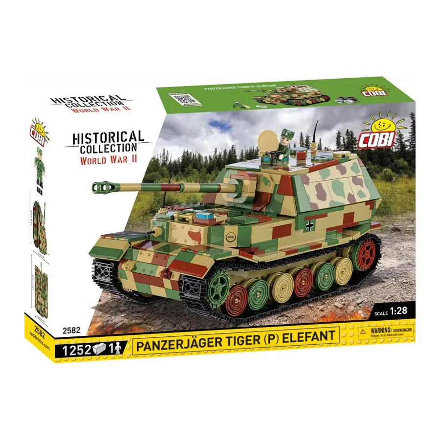 Klocki Panzerjager Tiger (P) Elefant