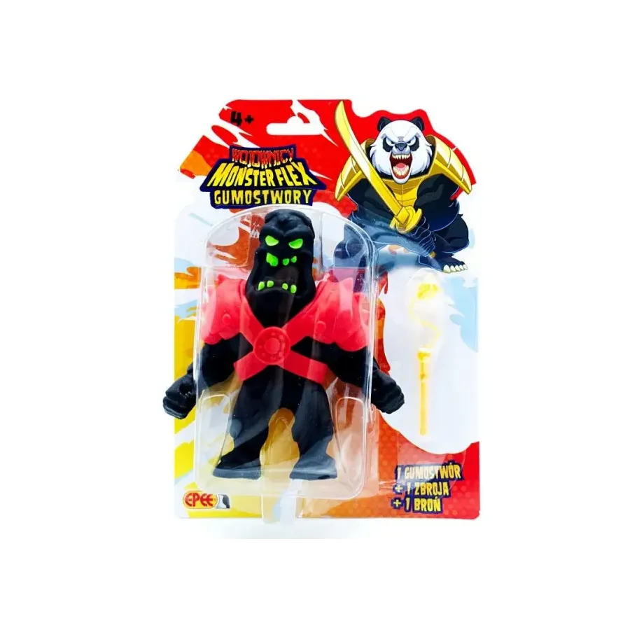 Figurka Gumostwory Wojownicy Smolisty Stwór z korbaczem