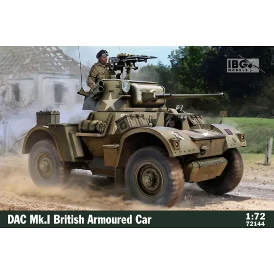 Model plastikowy DAC Mk.I British Armoured Car 1/72
