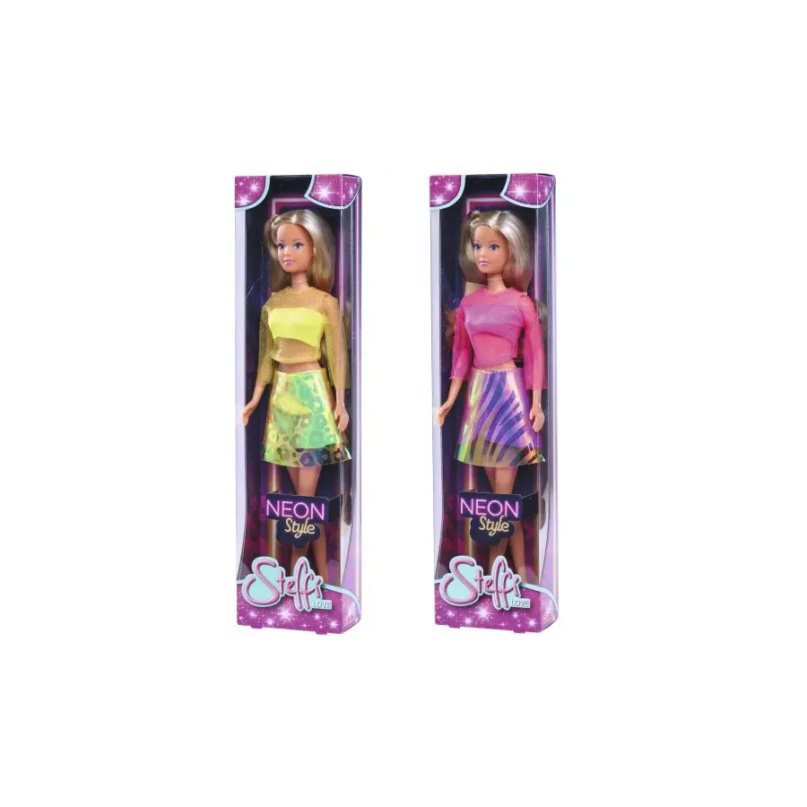 Lalka Steffi Love Neonowy styl, 2 rodzaje