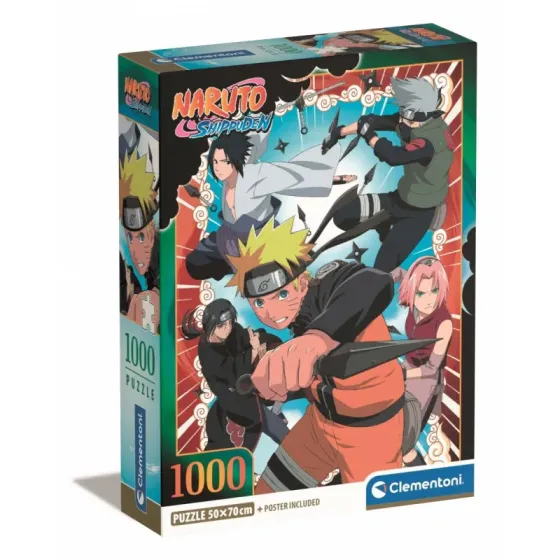 Puzzle 1000 elementów Compact Anime Naruto Shippuden