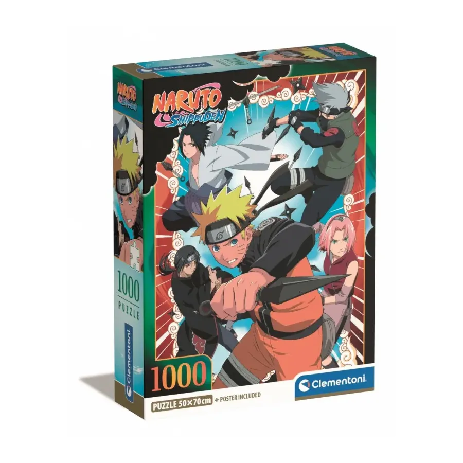 Puzzle 1000 elementów Compact Anime Naruto Shippuden