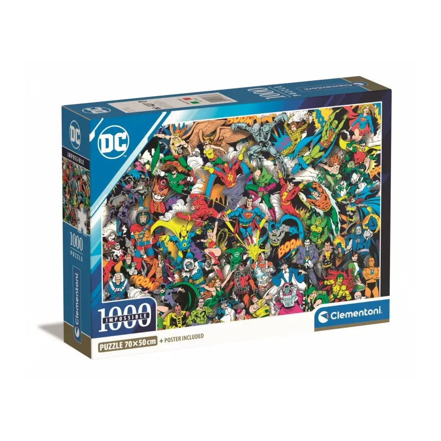 Puzzle 1000 elementów Compact DC Comics Liga Sprawiedliwych (Justice League)