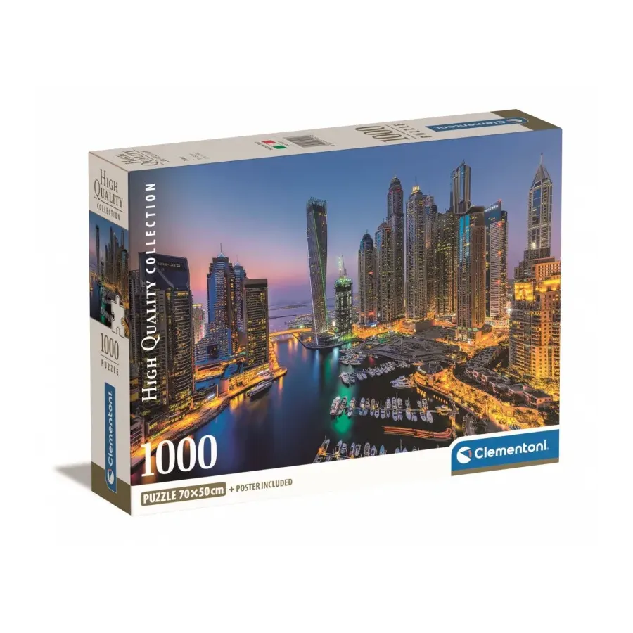Puzzle 1000 elementów Compact Dubai