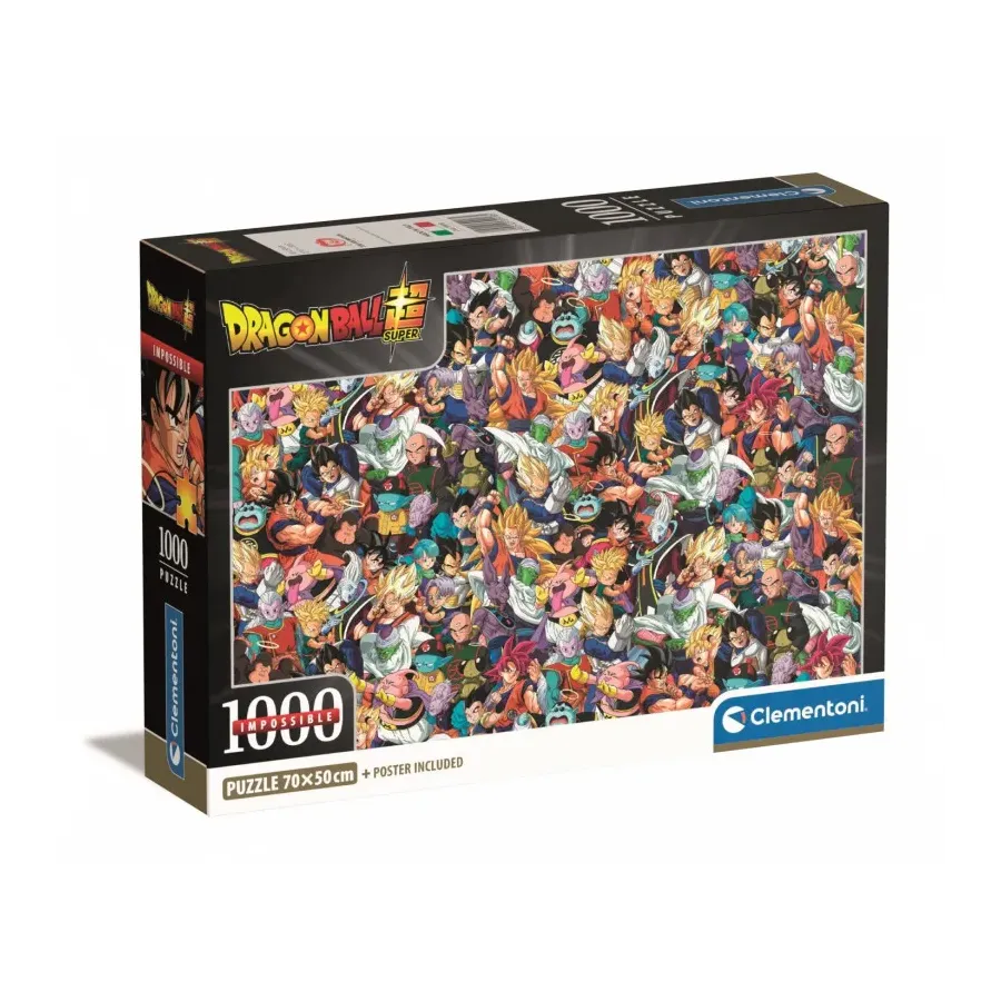 Puzzle 1000 elementów Compact Anime Dragon Ball