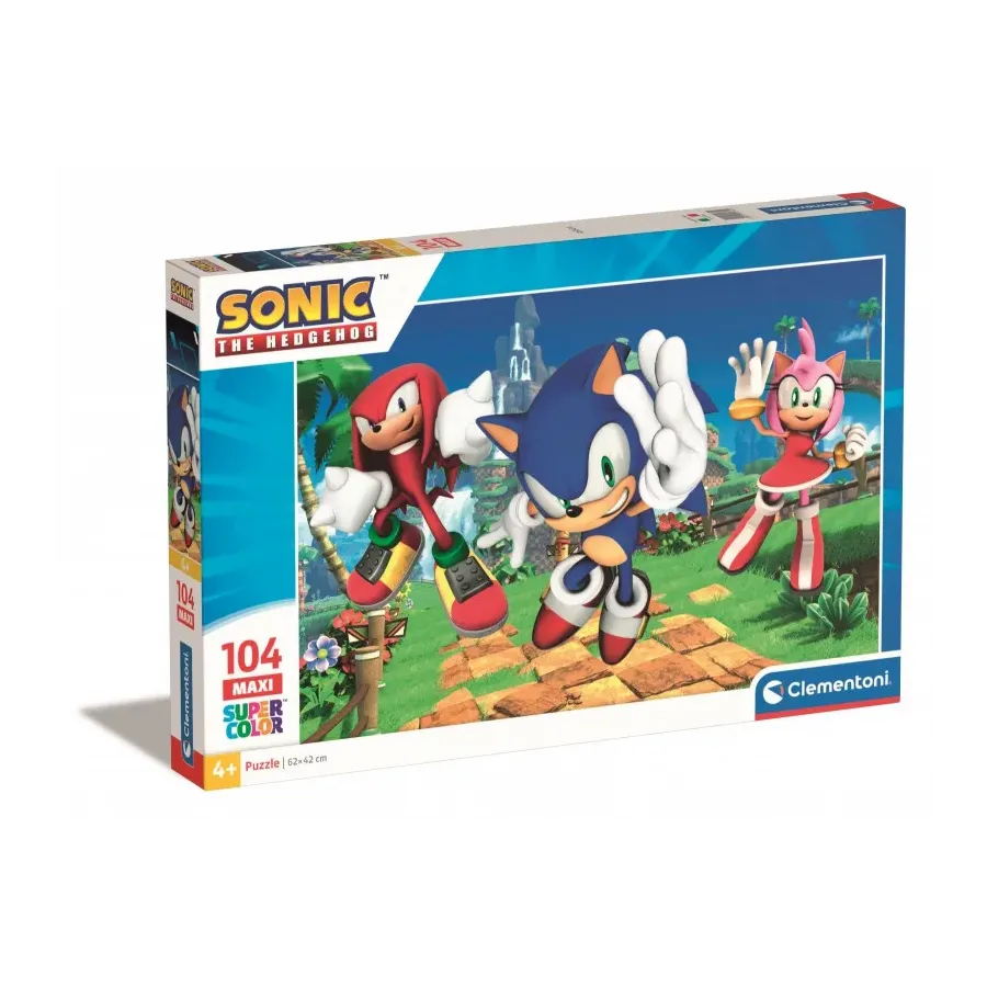 Puzzle 104 elementy Maxi Sonic