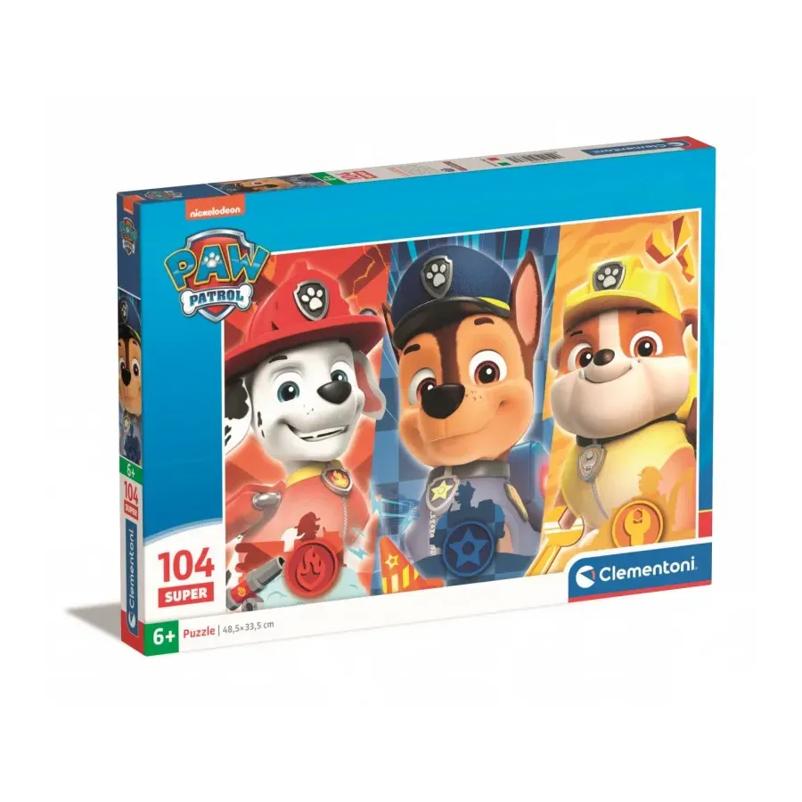 Puzzle 104 elementy Psi Patrol (Paw Patrol)