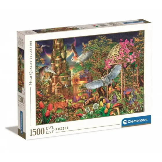 Puzzle 1500 elementów Woodland Fantasy Garden