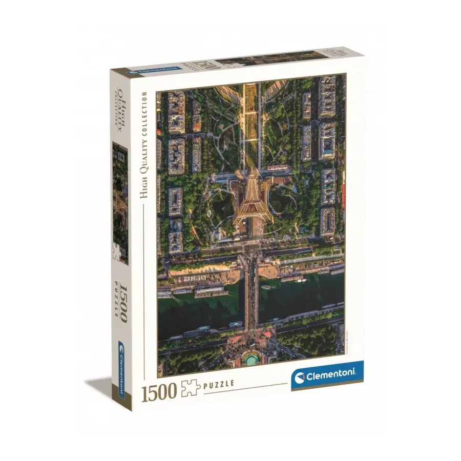 Puzzle 1500 elementów Flying Over Paris