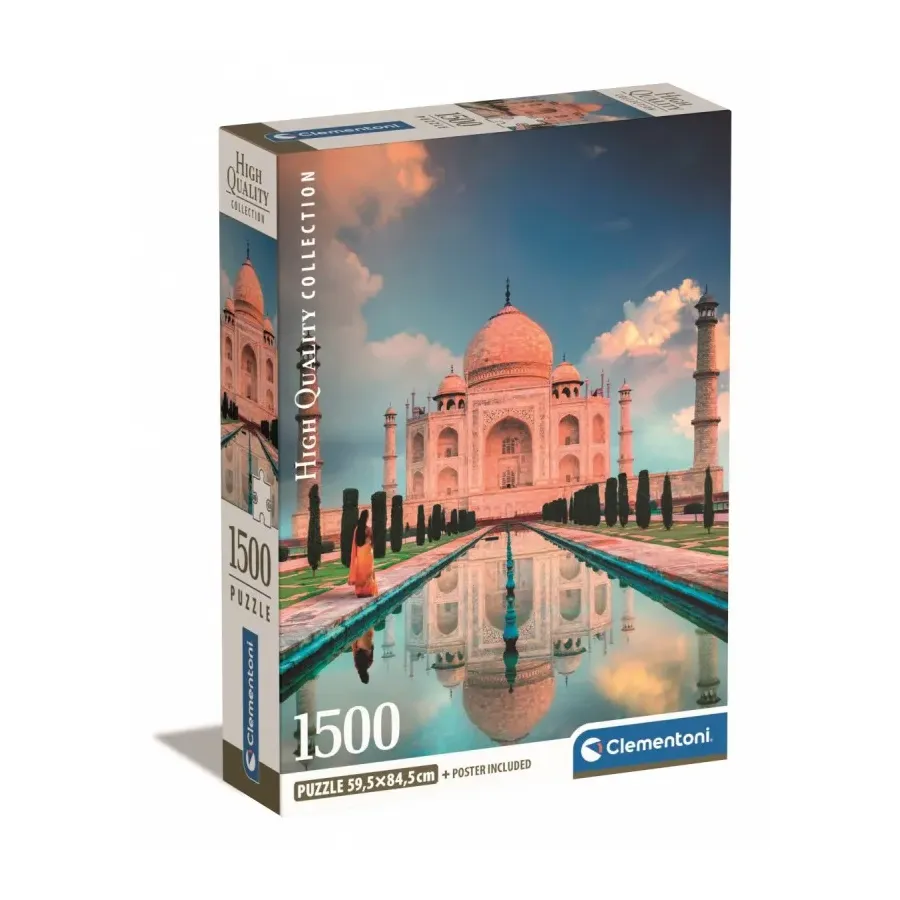 Puzzle 1500 elementów Compact Taj Mahal