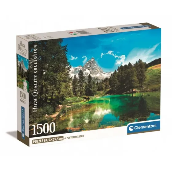 Puzzle 1500 elementów Compact Blue Lake