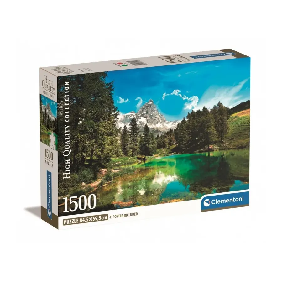 Puzzle 1500 elementów Compact Blue Lake