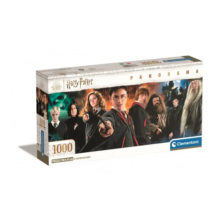 Puzzle 1000 elementów Panorama Compact Harry Potter