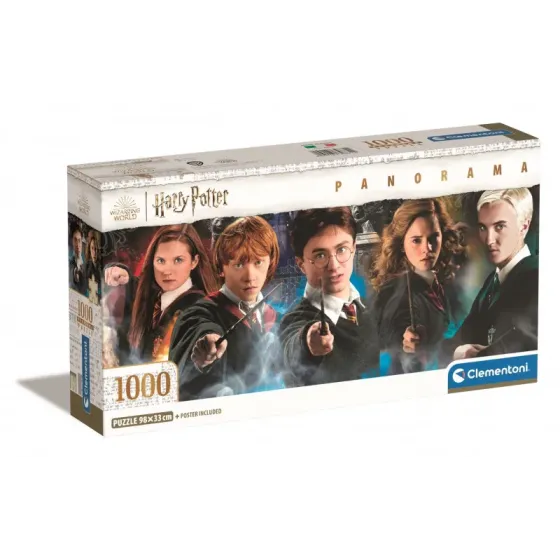 Puzzle 1000 elementów Panorama Compact Harry Potter