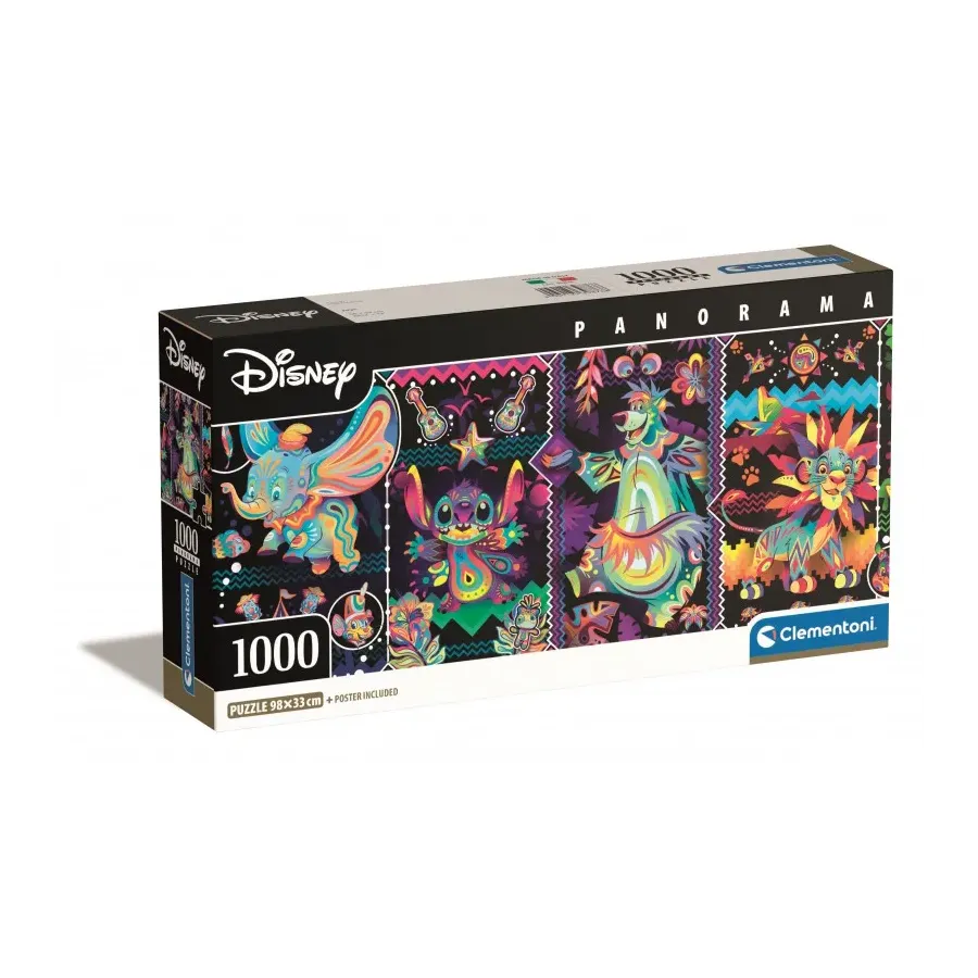 Puzzle 1000 elementów Panorama Compact Joys