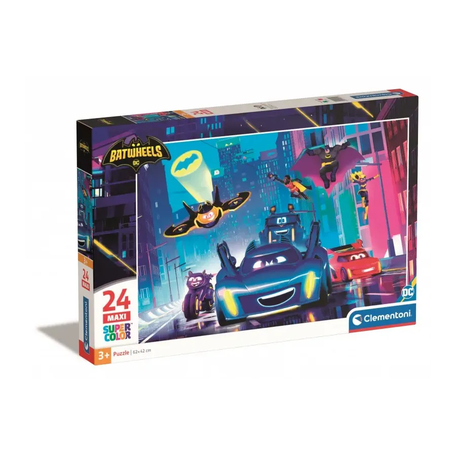 Puzzle 24 elementy Maxi Batwheels