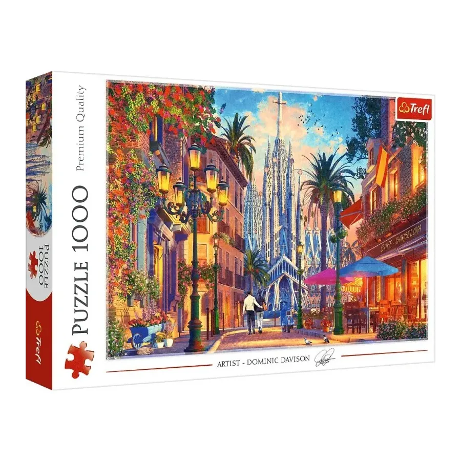 Puzzle 1000 elementów Barcelona Hiszpania