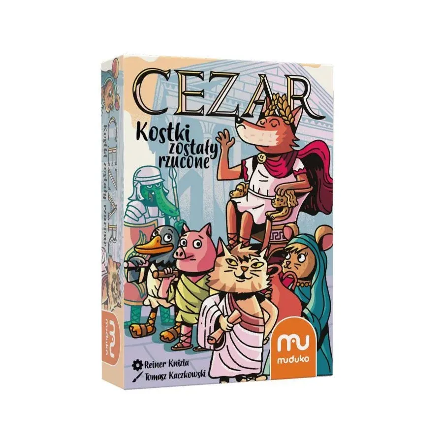 Gra Cezar. Kostki zostały rzucone