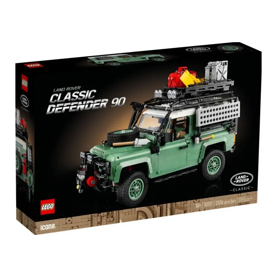 Klocki Icons 10317 Land Rover Classic Defender 90