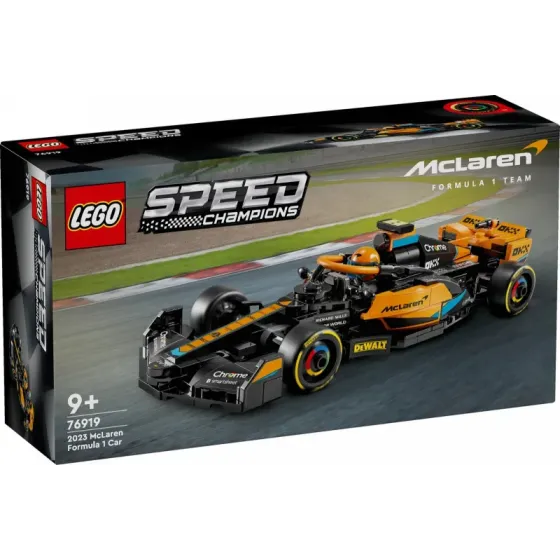 Klocki Speed Champions 76919 Samochód wyścigowy McLaren Formula 1 wersja 2023