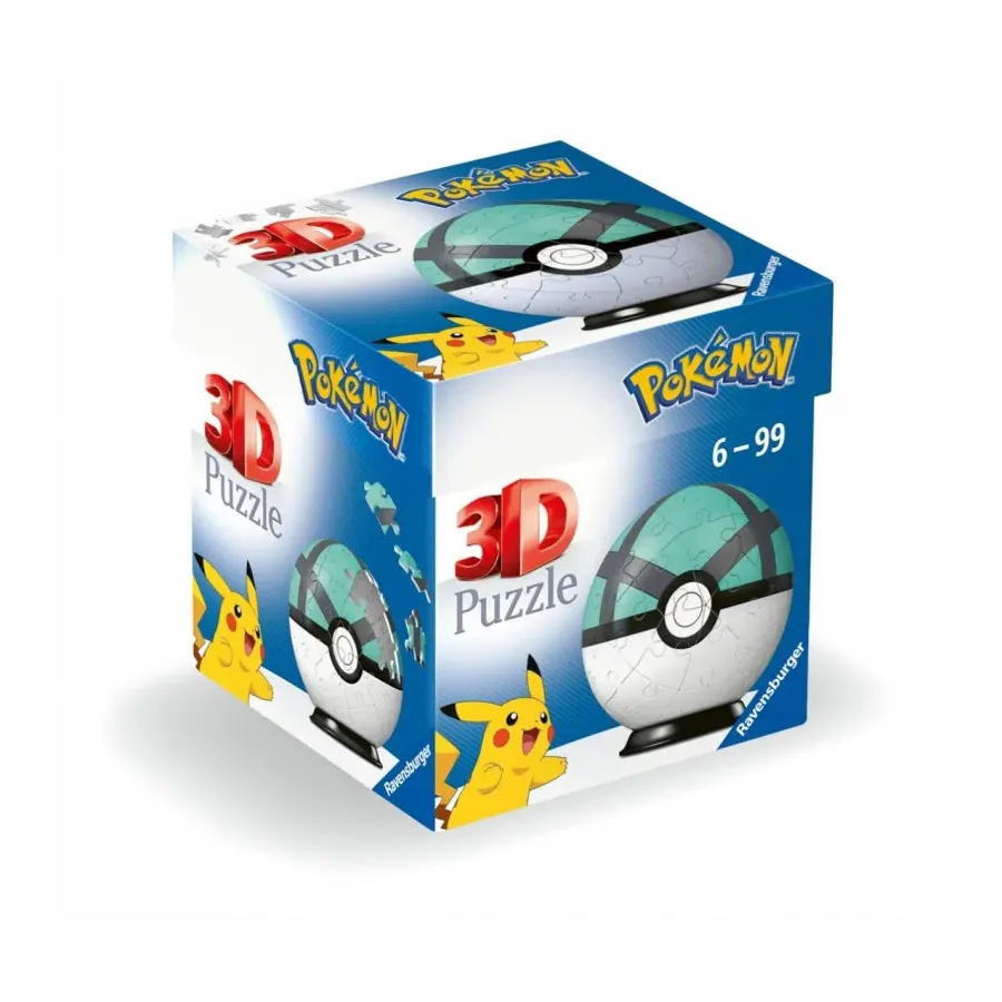 Puzzle 3D Kula Pokemon Net Ball