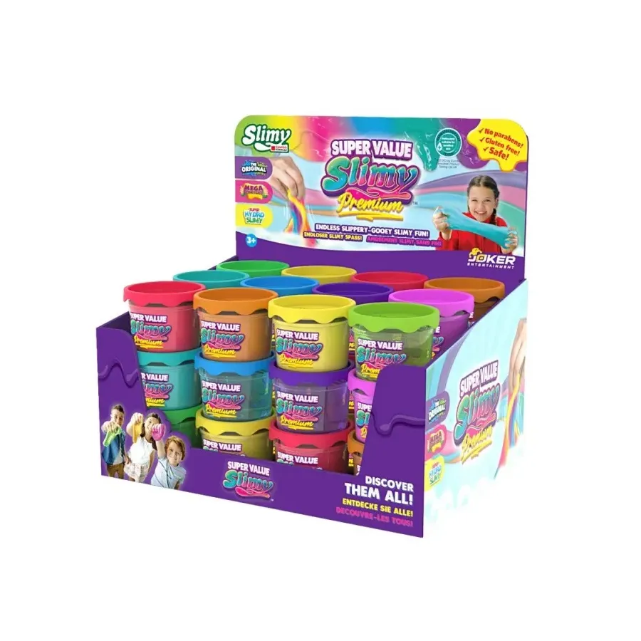 Masa plastyczna Slimy Super Value display MIX wzorów