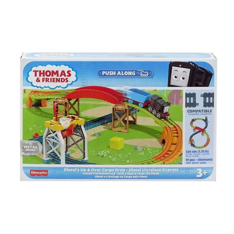 Lokomotywa popchaj jedź Tomek i Przyjaciele HPM62