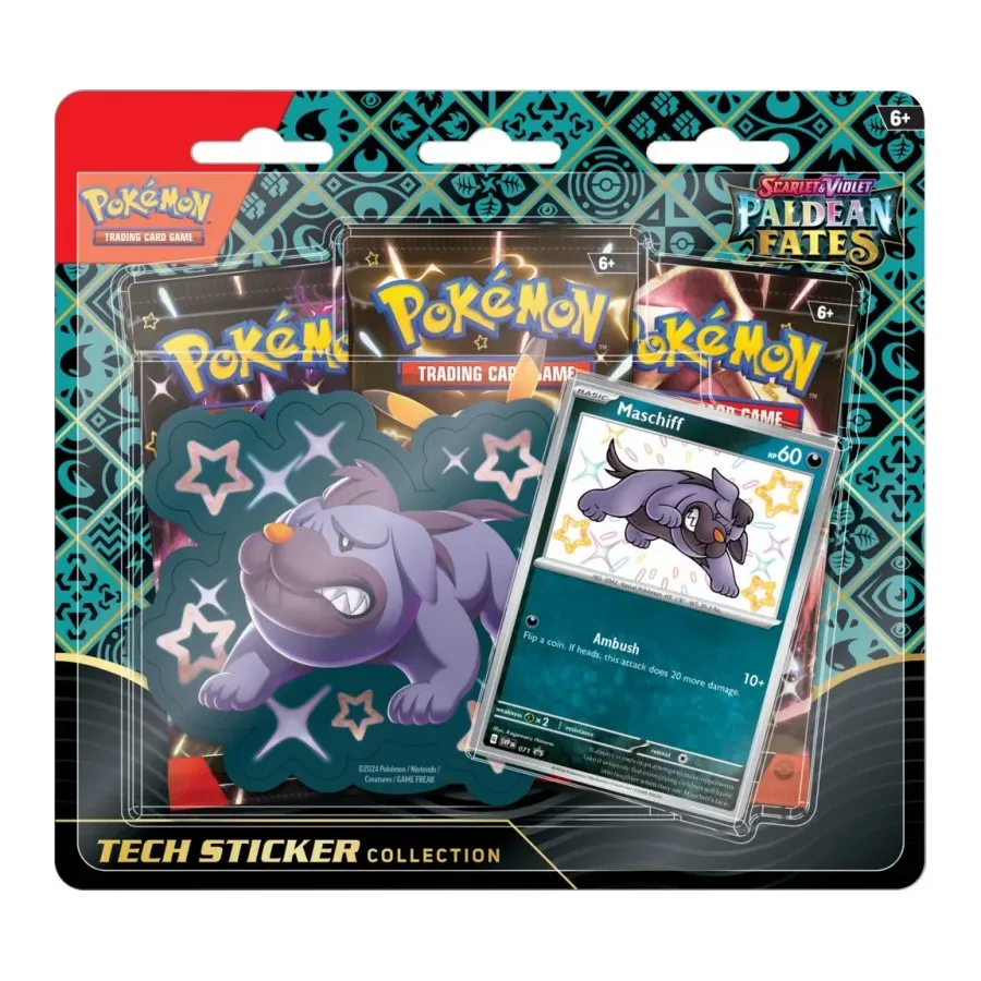 Karty Paldean Fates Tech Sticker Maschiff