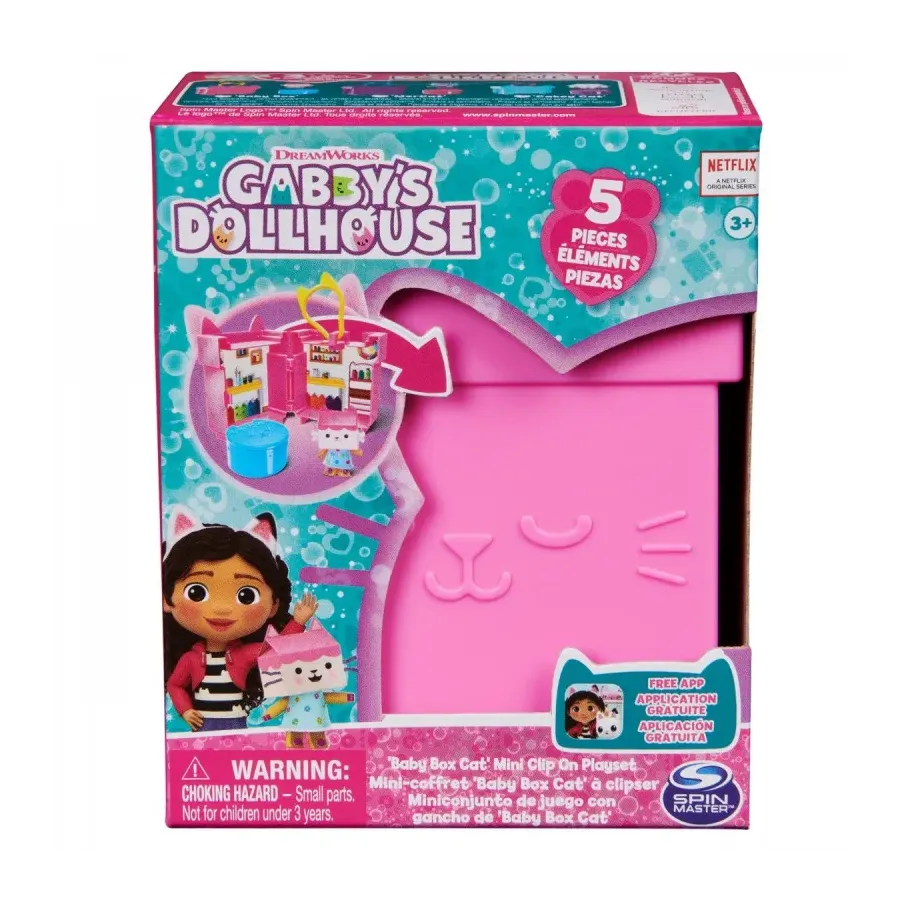 Zestaw figurek Koci Domek Gabi Modne Klipsy Baby Box