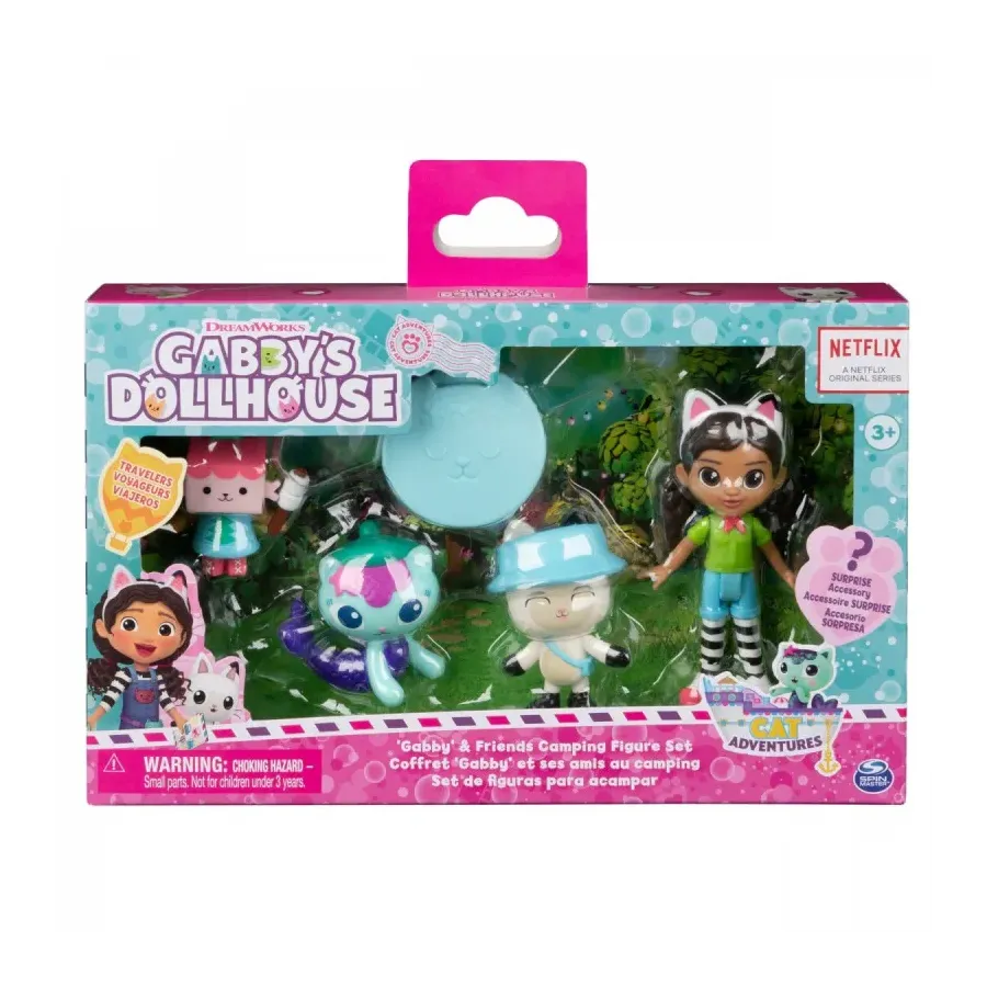 Zestaw figurek Koci Domek Gabi Kemping z przyjaciółmi