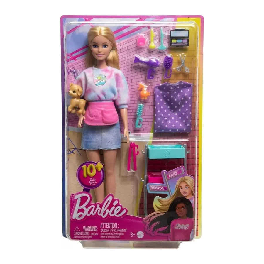 Lalka Barbie Malibu Stylistka