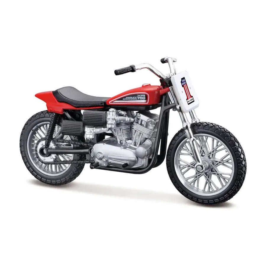 Model metalowy HD 1972 XR750 Racing bike 1/18
