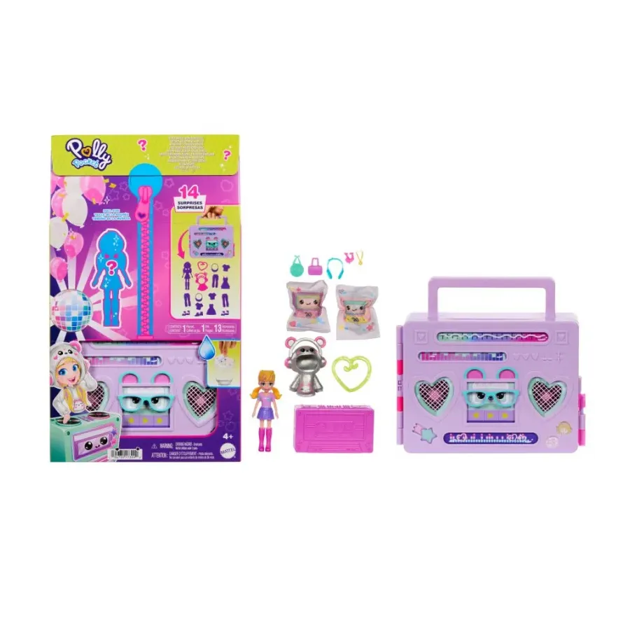 Zestaw Polly Pocket Imprezowa Moda z niespodzianką