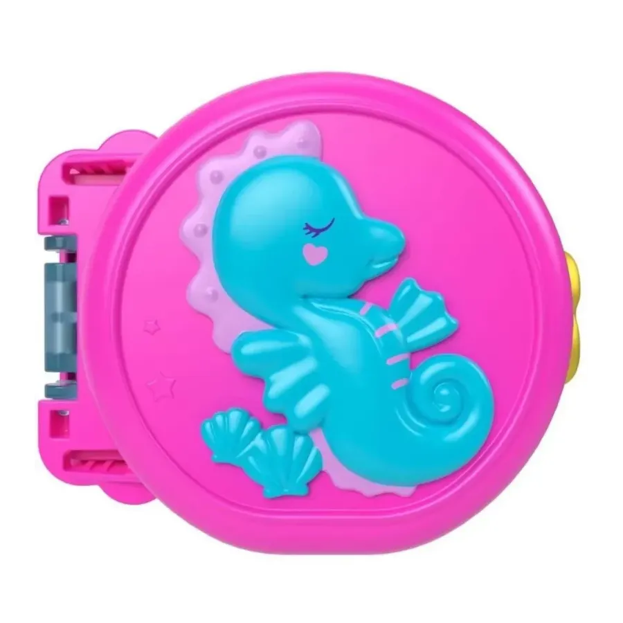 Polly Pocket Kompaktowy minizestaw, różowy